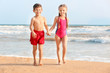 © Africa Studio - Cute little children on sea beach