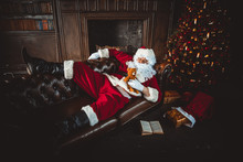 Santa Claus Portraits And Lifestyle