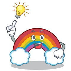 Sticker - Have an idea colorful rainbow character cartoon