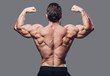© Fxquadro - Image of a bodybuilder from a back.