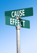 cause and effect sign