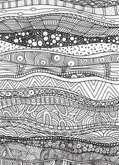 Vector pattern with zentangle background. Pattern for invitations, posters, antistress coloring. flayers, spa, Vector illustration.