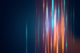 blue geometric  shape abstract technology background