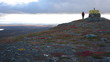 © Ilona - On the top of Buolbmatcohka Mountain on the border of Norway and Finland