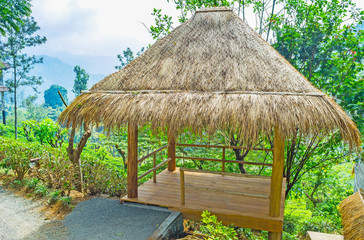 Canvas Print - The straw pavilion, Ella