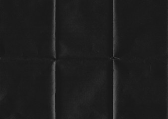 retro black paper folded texture background