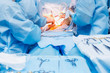 © okrasiuk - Close up surgical operation using laparoscopic equipment in modern clinic