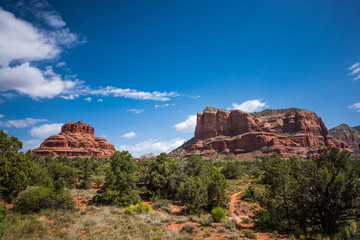 Wall Mural - Red rock view 2