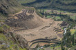 The Ruins of Patallacta are on the Inca Trail to Machu Picchu