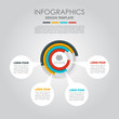 © Khvost - Infographic template. Can be used for workflow layout, diagram, business step options, banner, web design.
