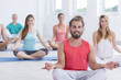 © Photographee.eu - Yogins meditating in sukhasana pose