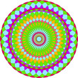 © baronred - Multicolored flower pattern