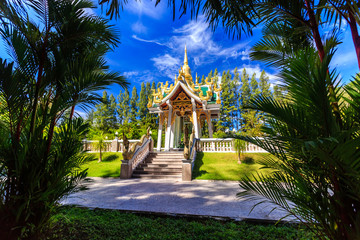 Wall Mural - Wat Mai Khao temple. Phuket Thailand