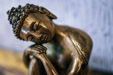 Golden Buddha Ornament