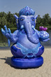 Blue Beach statue is Hindu Lord Ganesha. Festival