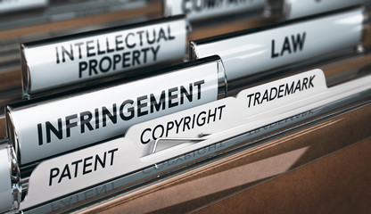 intellectual property rights, copyright, patent or trademark infringement