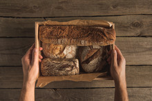 Variety Of Fresh Homemade Bread