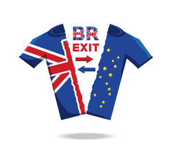 Canvas Print - Brexit design concept