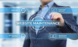 © Sikov - Website maintenance Business Internet Network Technology Concept