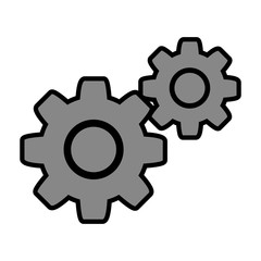 gear machine isolated icon vector illustration design