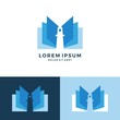 © gaga vastard - lighthouse book logo vector icon download