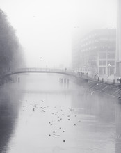 Foggy Morning In The City - Strasbourg