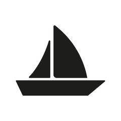 Poster - Sailing ship icon