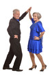 © aletia2011 - Smiling senior couple dancing