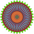 © baronred - Multicolored flower pattern
