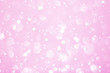 © PThira89 - Pink lights bokeh defocus abstract background. Festive Christmas. Glitter bright background.