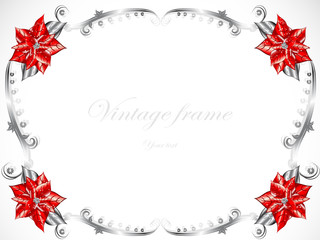 Poster - Christmas design frame