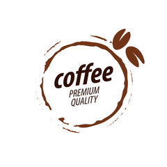 vector logo for coffee