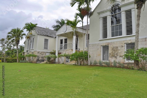 Zdjęcie XXL Tradycyjny jamajski dom w dobrej nadziei na Jamajce