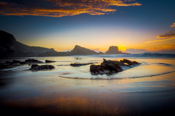 Wall Mural - portuguese sunset