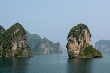 Wall Mural - Beautiful nature in fabulous Halong Bay