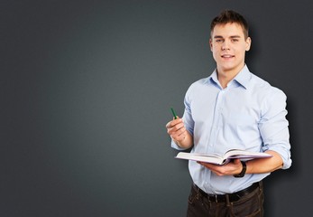 Wall Mural - Young teacher.