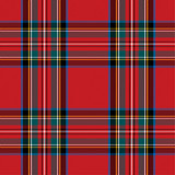 Fototapeta  - Checkered pattern in Scottish style. Tartan. A classic Christmas geometric pattern. Woolen red fabric.