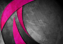 Grunge Wavy Material Pink And Grey Background