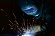 © zilber42 - Industrial steel welder in factory