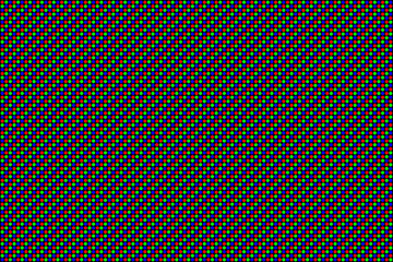 RGB Screen dots seamless pattern. Analog display television. Close Up Texture