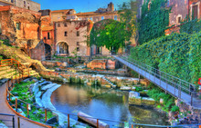 Greek-Roman Theatre Of Catania In Sicilia, Italy