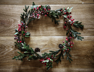 christmas wreath with design space
