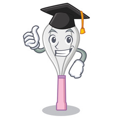 Poster - Graduation whisk character cartoon style