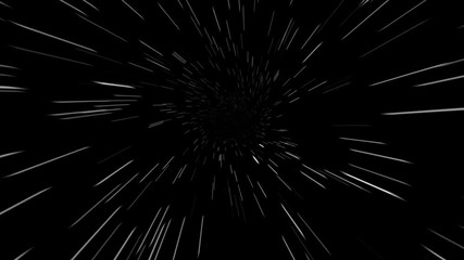 Wall Mural - Traveling in Speed of Light Through a Vortex