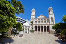 Cathedral Church In The Center Of Limassol, Cyprus