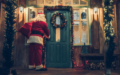 santa claus outdoors