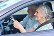 © aletia2011 - senior couple driving car