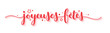 © HowLettery Studio - Bannière 'JOYEUSES FETES'