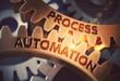 Process Automation on the Golden Cog Gears. 3D.