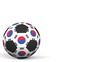 © Alexey Novikov - Football ball featuring flags of South Korea. 3D rendering